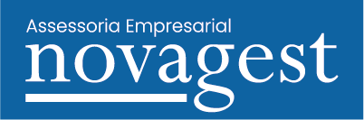 Logo blanco Novagest asesoría para empresas en Barcelona